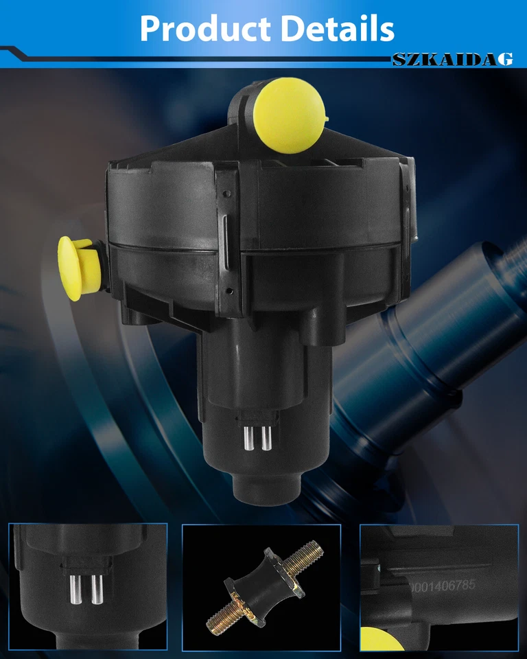 Secondary Air Injection Pump 0001406785 For 2012-2015 Mercedes-Benz C250 SLK250 - Image 3 of 4