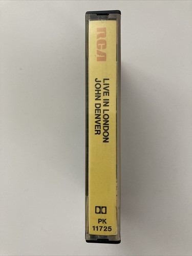 John Denver Live In London Cassette Tape - Picture 2 of 5