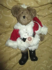 Boyds Bear Claus Kringlebeary TJ's Best Dressed w/tags RETIRED CHRISTMAS