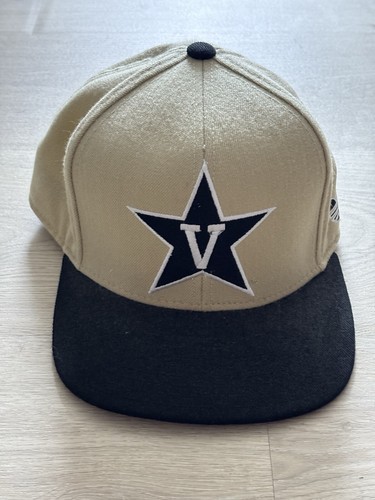 Vanderbilt Commodores NCAA Béisbol ADIDAS Hombres Negro Dorado Snapback Sombrero Fútbol - Imagen 1 de 7
