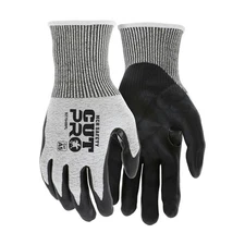 MCR Safety 92754BPS Cut Pro Gloves - Small/Black/Gray (1-Dozen) New