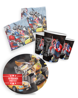 Transformers Party Set 72Tlg Mit Doppelten Tellern Bechern Und Servietten