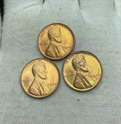 1940 PDS LINCOLN CENTS BU RD UNCIRCULATED WHEAT PENNIES O457