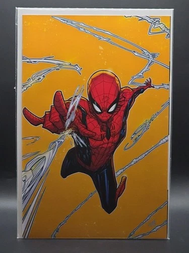 AMAZING SPIDER-MAN #1 JONBOY MEYERS VIRGIN C2E2 EXCLUSIVE ltd 400 With COA