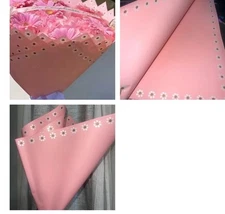 Flower Wrapping Paper Waterproof 20 Sheets