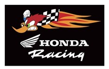 Honda Fahne Flagge Banner Auto Motorrad 90 x 150 cm Typ 1 | NEU