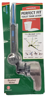 #ad #ad Fluidmaster 642 BN PERF FIT Tank Lever Brushed Nickel 3 1 2quot;x9 29 32quot;x1 5 16quot; $4.00