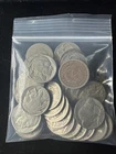 24 Buffalo Nickels + 6 Liberty V Nickels Mixed Date Coin Lot Old US Coins Collec