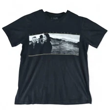 U2 The Joshua Tree Tour 2017 LIVE Mens Small Black T-Shirt Concert Band Tee