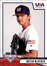 2019 USA Baseball Stars and Stripes #54 Rheego McIntosh - BB