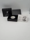 2021-W AMERICAN EAGLE 1-OZ .999 SILVER UNCIRCULATED COIN COA & OGP