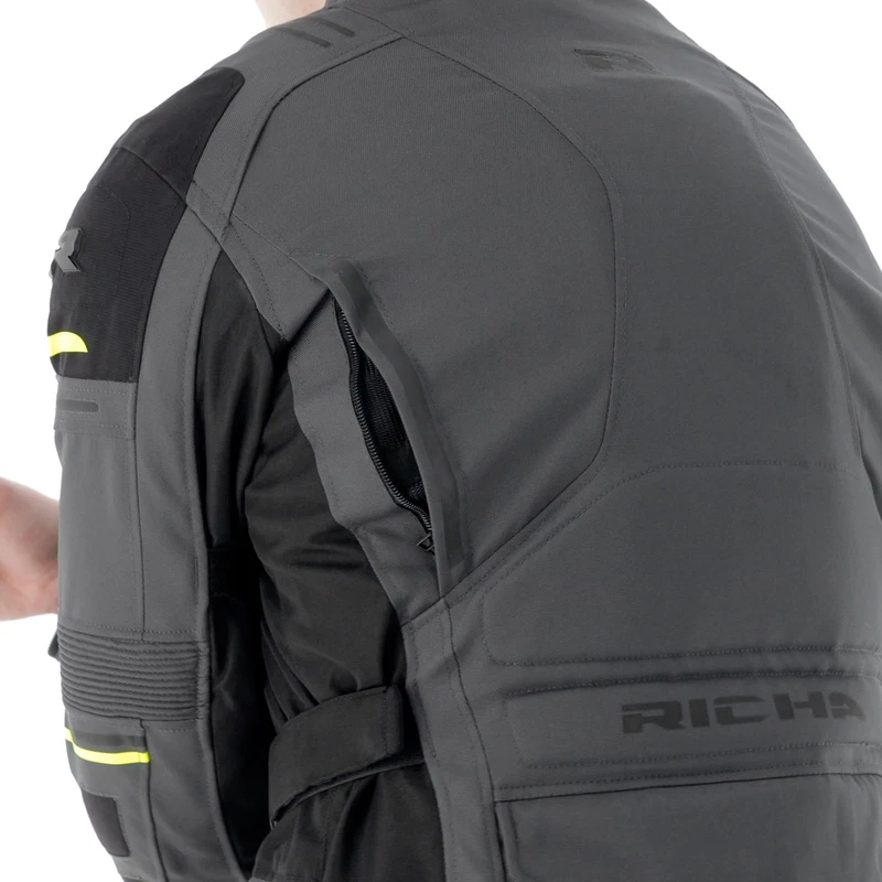 Richa Infinity 3 Black Grey Yellow, photo 5 of 18