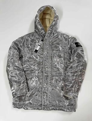 Stone Island Liquid Metal Daunenjacke Large