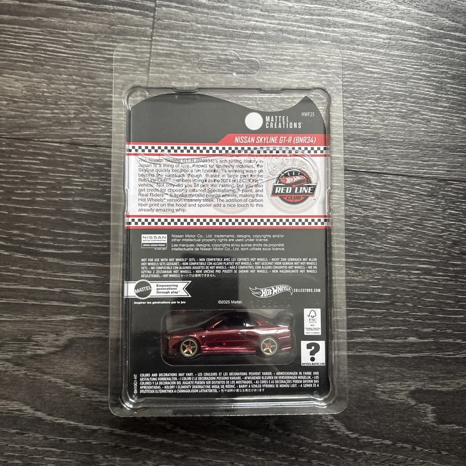 Hot Wheels Nissan Skyline GT-R BNR34 - Image 2 of 4