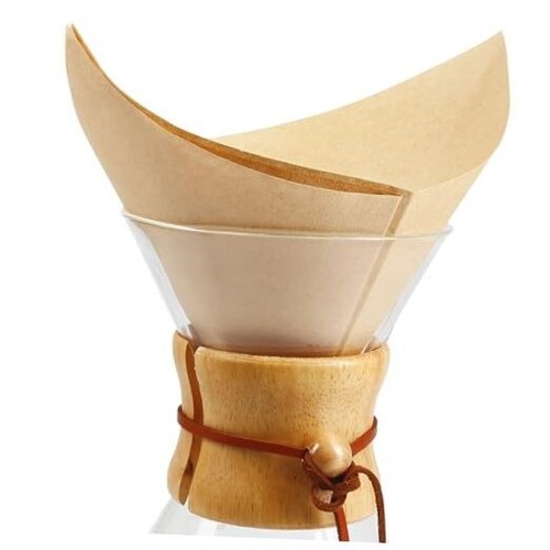 Pour Over Coffee Filter, Unbleached Disposable Coffee Filter Papers for Pour
