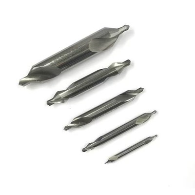 Hhip 5 Piece M42 8% Cobalt 60 Degree No.1-No.5 Center Drill Set 5000-3011 Hhip