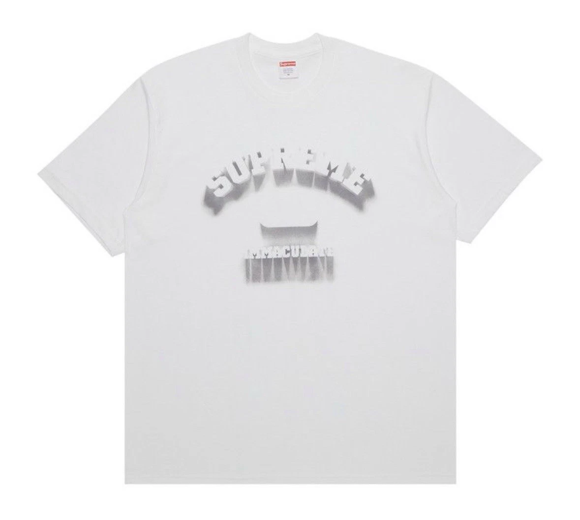 Tee shirt manches courtes Supreme Shadow « blanc » homme taille L authentique