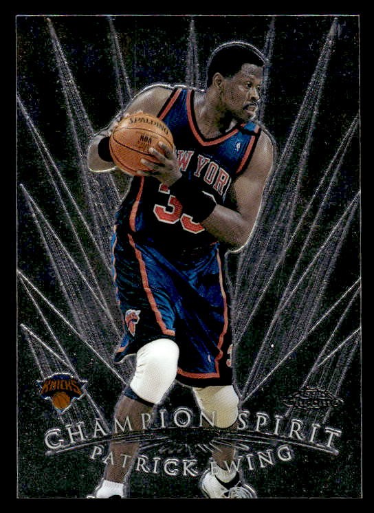 Patrick Ewing 1998-99 Topps Chrome Champion Spirit #CS6 New York Knicks ESE
