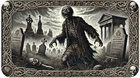 Hayleybug Mint The Dead Shall Rise 1oz 999 Silver Bar Mintage 200