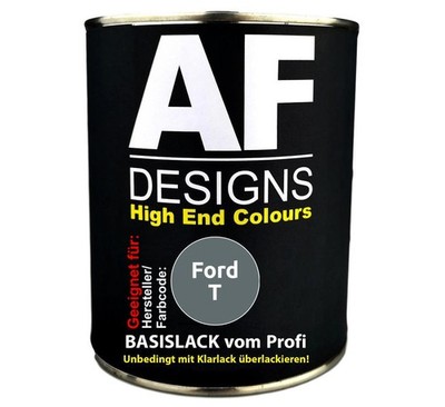 500ml Autolack für Ford T Windsor Grey Perl  Autolack Spritzfertig