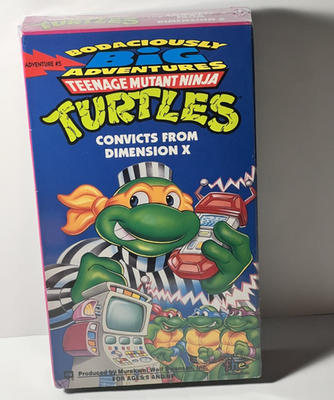 Teenage Mutant Ninja Turtles - Convicts From Dimension X (VHS