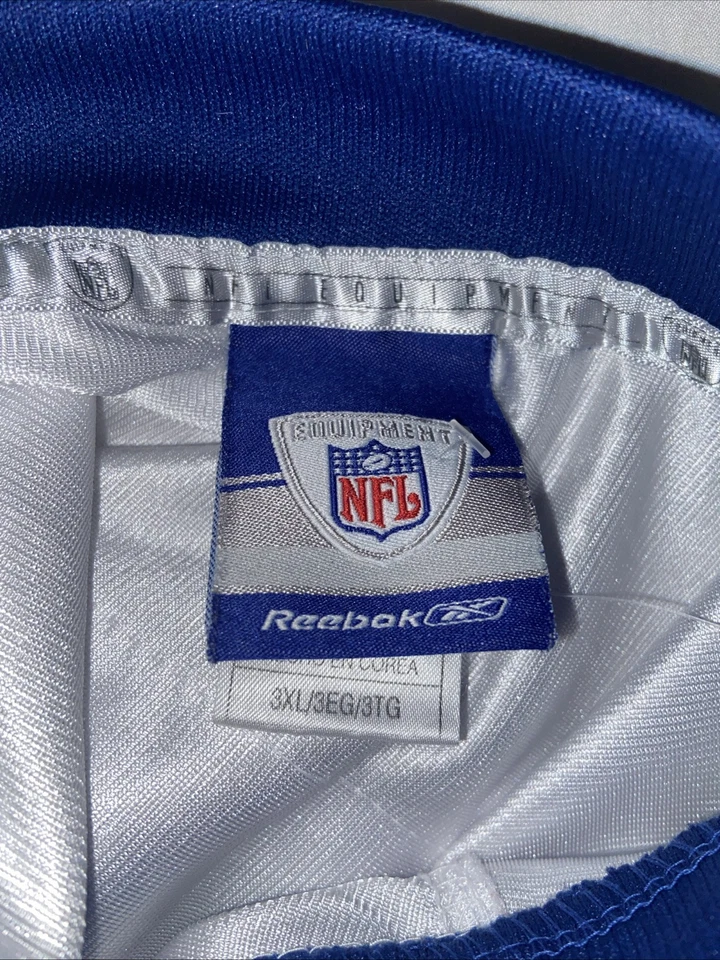 Camiseta deportiva vintage cosida Reebok On Field 3XL de los New York GIANTS JEREMY SHOCKEY Foto 3 de 4