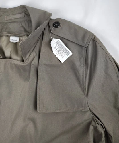 NWT DSCP Valor Collection All Weather Trench Coat Removable Quilt Liner Mens 40L image 5