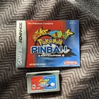 Pokemon Pinball Ruby and Sapphire GBA- GAME AND MANUAL