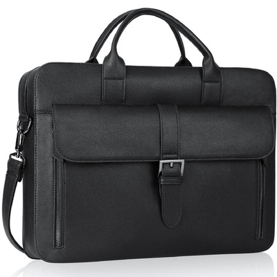 Estarer Laptop Briefcase 15.6 Inch Mens Briefcase For Business/Travel Leather