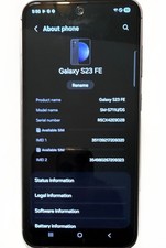 Samsung Galaxy S23 FE 128GB 8GB 6.4in 50MP Dual SIM Gray SM-S711U/DS Unlocked