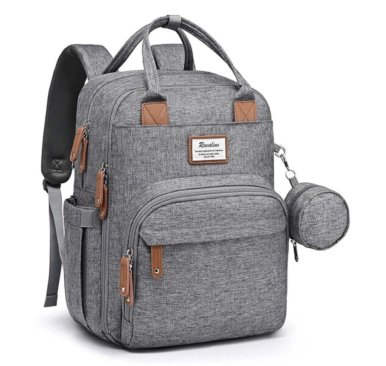 Diaper Bag Backpack, RUVALINO Multifunction Travel Back Pack Maternity Baby