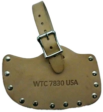 WTC 7830 Leather Blade Axe Sheath Case Hatchet Blade Cover Pouch USA - NOS