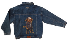 Vintage Y2K Rocawear Jay-Z Lion Street Wear Blue Denim Jean Jacket Men s XL MINT