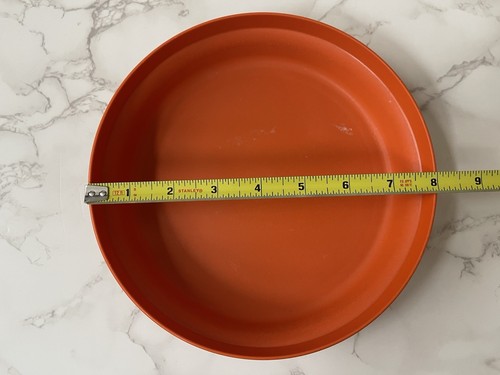 VTG Lot of 2 Tupperware Seal N Serve Bowls Lids Harvest Yellow Orange 1336 1337 - Picture 19 of 20