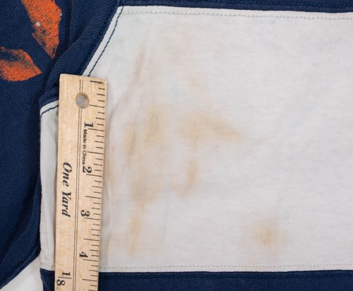Polo vintage Ralph Lauren rugby polo uomo 2XL blu canoa lago casa macchiata - Foto 16 di 22