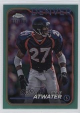 2024 Topps Chrome Aqua Refractor 11/199 Steve Atwater #61 HOF 0wr9