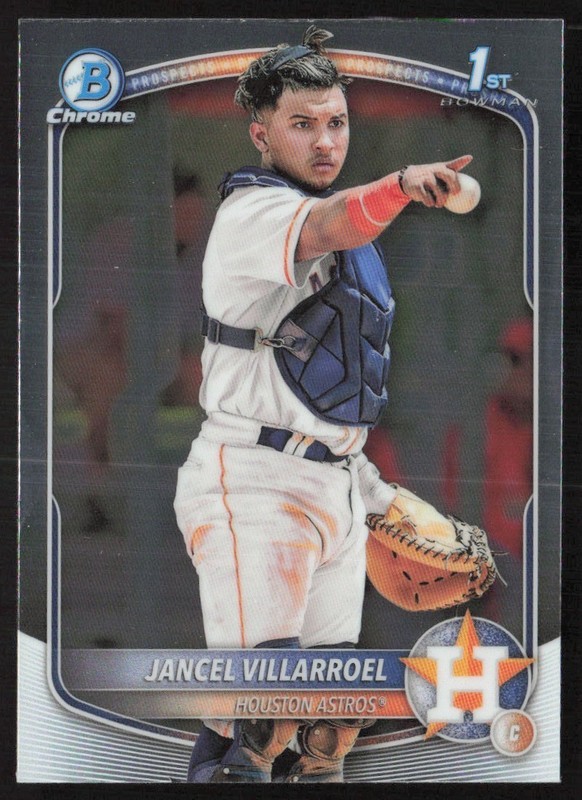 2025 Bowman Chrome Prospects Jancel Villarroel #BCP-26 GS1