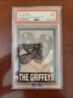 1991 Score #841 The Griffeys Ken Griffey Jr & Sr PSA 9 Mariners HOF