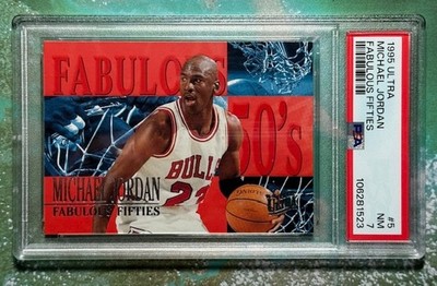 1995-96 Fleer Ultra - Fabulous 50's Michael Jordan #5 for sale
