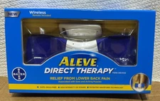 Bayer Aleve Direct Therapy Tens Device Lower Back Wireless Remote Box & Tool(C-2