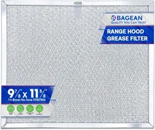 Bagean Stove Hood Vent Filter 9.87" x 11.62" 97007894 Compatible aluminum 