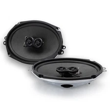 RetroSound Premium 6"x9" Ultra-thin 3-Way Speaker Pair
