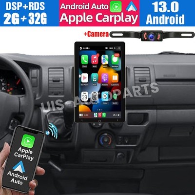 10.1'' Rotate Carplay For Toyota Hiace 2006-2019 Car Radio Stereo Android 13 GPS