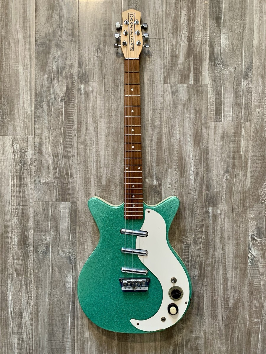 Danelectro 56-U3 スパークルグリーン 中古】 Danelectro ダンエレクトロ 56 U3 Reissue エレキギター