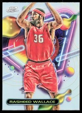 2023-24 Topps Chrome Cosmic #42 Rasheed Wallace Refractors