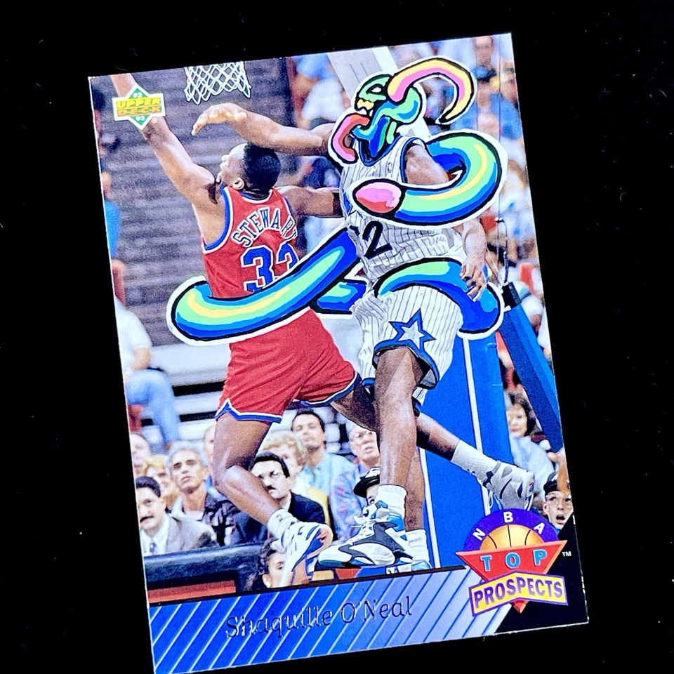 1/1 SHAQUILLE O'NEAL RC 🔥 UD TOP PROSPECTS ROOKIE SSP 🔥 PENINI: ONE OF ONE ART - Image 2 of 4