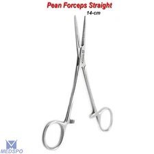 ARTERY HAEMOSTATIC FORCEPS STRAIGHT PEAN LOCKING SCISSORS SURGICAL VETERINARY CE