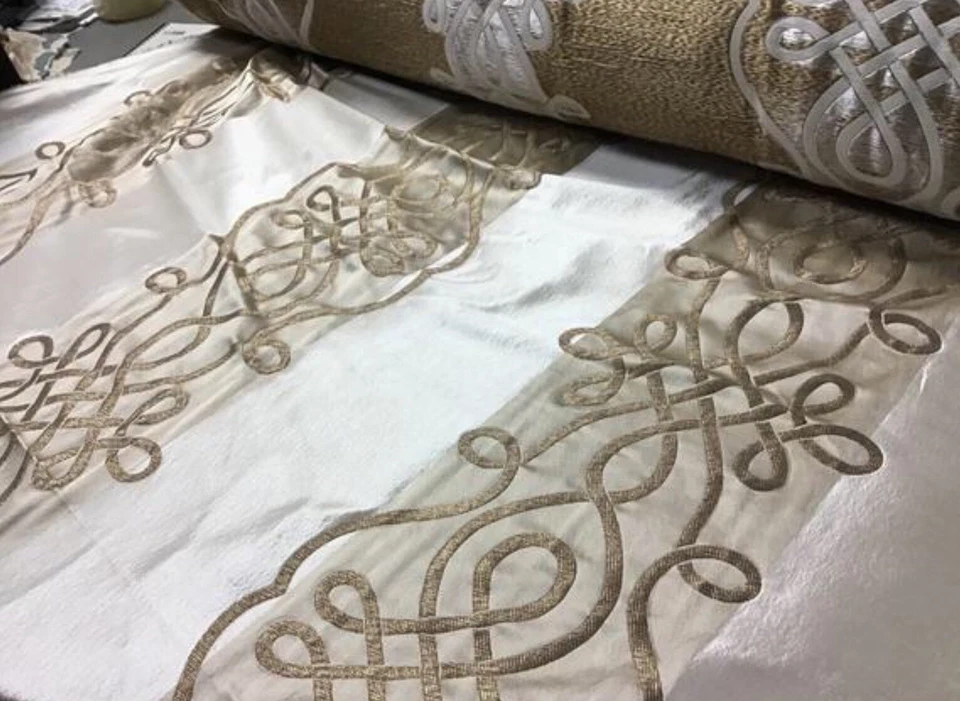 Cowtan & Tout CHATEAU MARMONT Bronze Silk Damask- 10 Yards Lot - Image 3 of 4