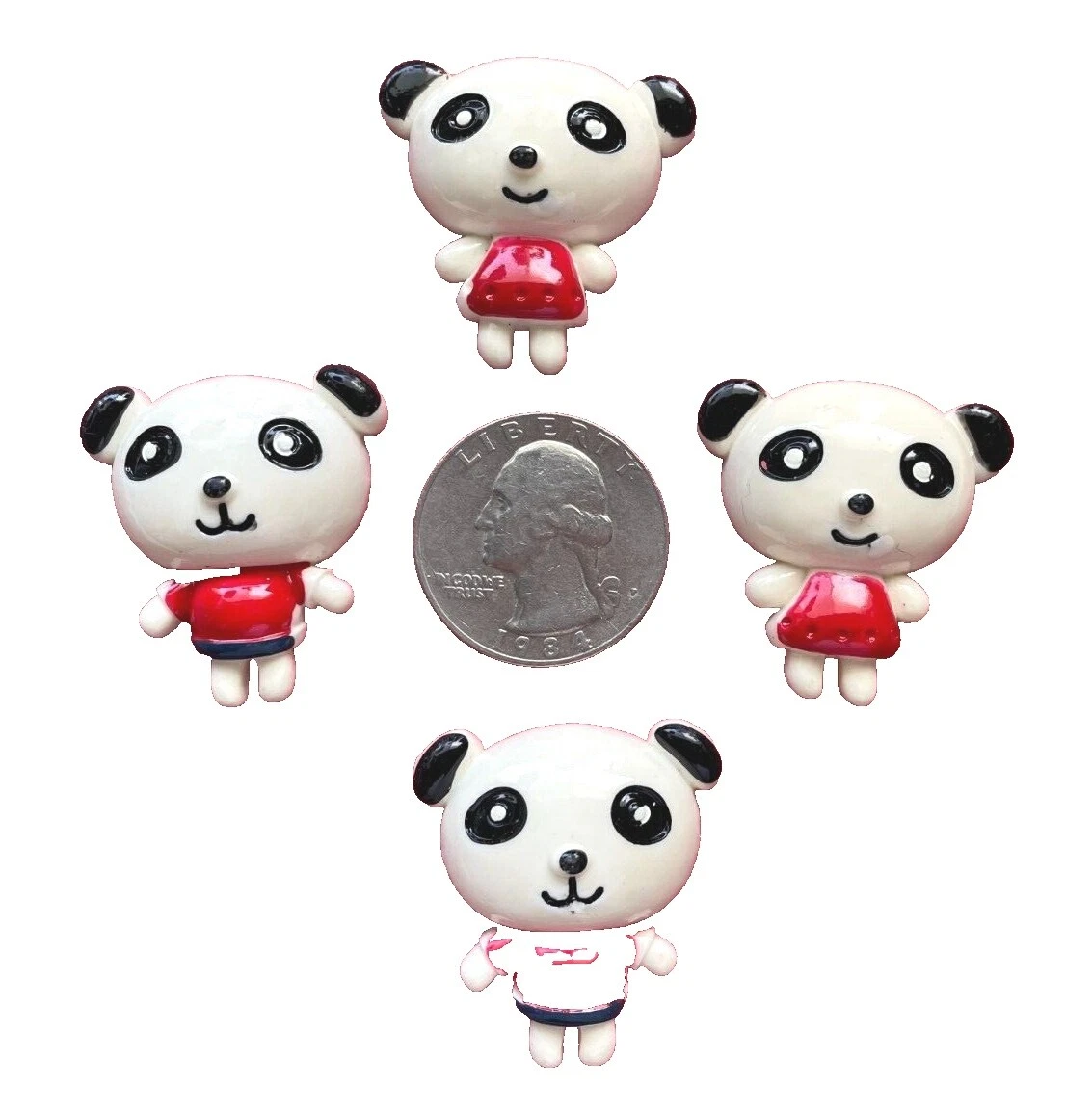 Aniversário-Berloques e cabochões de base plana para artesanato