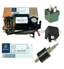 Original Mercedes W220 W211 W219 Airmatic Kompressor Luft Pumpe & Relais Original Mercedes W220 W211 W219 Airmatic Kompressor Luft Pumpe & Relais
